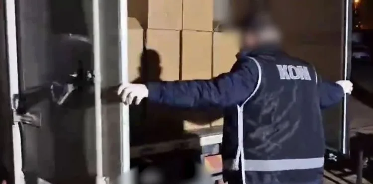 Kayseri’de 1 ton 135 kilo kaçak tütün ele geçirildi