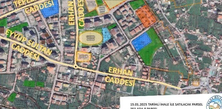 TALAS'TA VİLLA PARSELLERİ YENİ YILDA SAHİBİNİ BULACAK