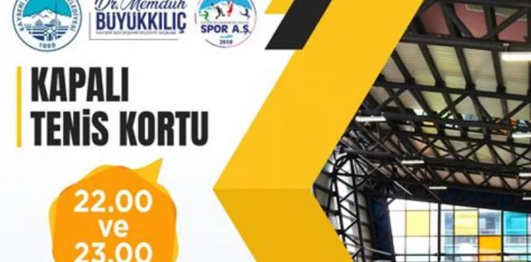 SPOR A.Ş.’NİN SPOR HİZMETLERİ SABAH BAŞLAYIP, GECE SAATLERİNE KADAR UZADI