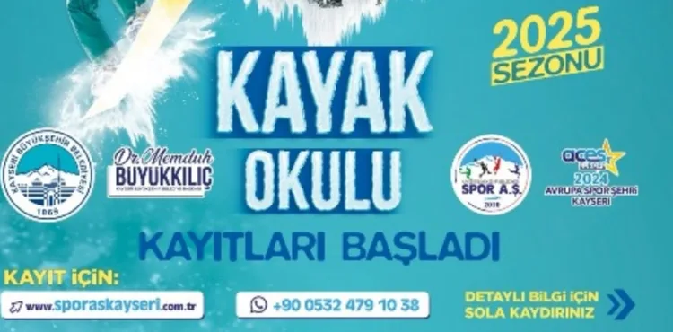 BÜYÜKŞEHİR’İN KAYAK OKULU’NDAN SÖMESTİR TATİLİNE ÖZEL KURS PAKETLERİ