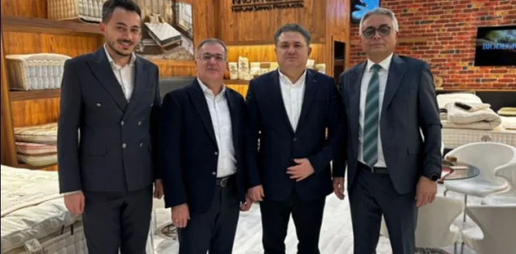 BAŞKAN ÖZDOĞAN, ULUSLARARASI İSTANBUL MOBİLYA FUARI’NA KATILDI