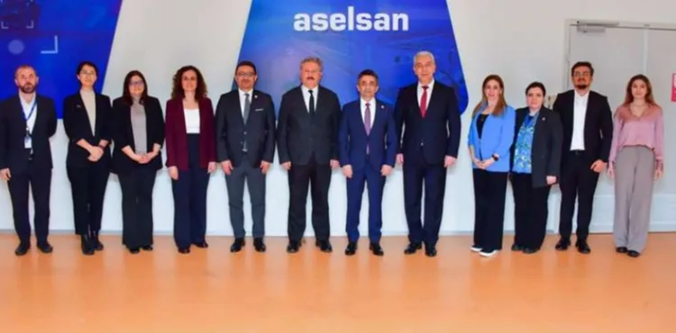 BAŞKAN PALANCIOĞLU SAVUNMA SANAYİİ HEYETİ İLE ANKARA’DA TOPLANTI GERÇEKLEŞTİRDİ