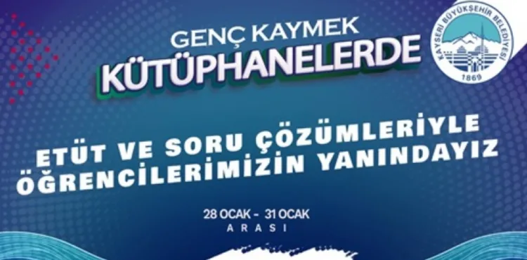 KAYMEK’TEN, “ETÜT VE SORU ÇÖZÜMLERİ” İLE ÖĞRENCİLERE BİR DESTEK DAHA