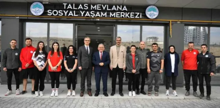 BÜYÜKŞEHİR SPOR A.Ş.'NİN 29'UNCU TESİSİ TALAS MEVLANA SOSYAL YAŞAM MERKEZİ'NDE KAYITLAR BAŞLADI