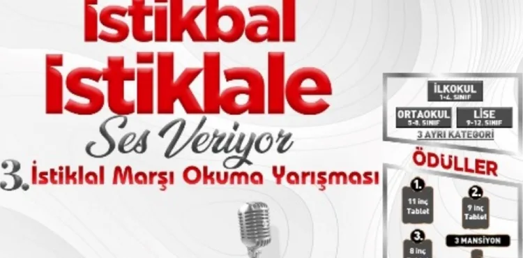 BÜYÜKŞEHİR’İN ANLAMLI YARIŞMASI İLE KAYSERİLİ GENÇLER İSTİKLAL MARŞI’NI SESLENDİRECEK