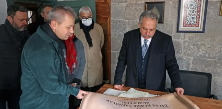 BAŞKAN YALÇIN'DAN YİNE BİR İLK; TALAS KLASİK SANATLAR AKADEMİSİ