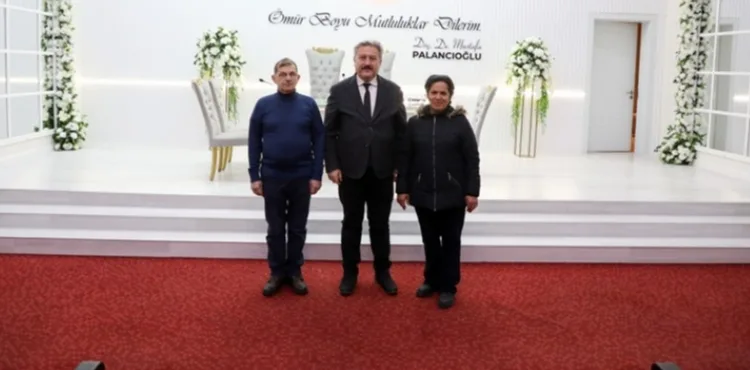 EVLENMEK İSTEYEN ÇİFTLER MELİKGAZİ BELEDİYESİ'NİN YENİLENEN NİKAH SALONUNDA MUTLULUĞA İLK ADIMLARINI ATIYORLAR