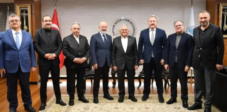 BÜYÜKKILIÇ’TAN, BAŞKANLARLA “YATIRIM” TOPLANTISI
