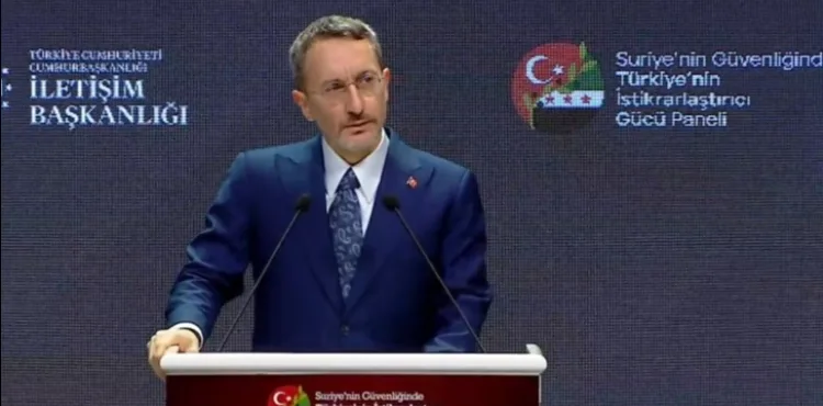 İletişim Başkanı Altun: Suriye'den yükselen umut bölgemiz için büyük bir fırsattır