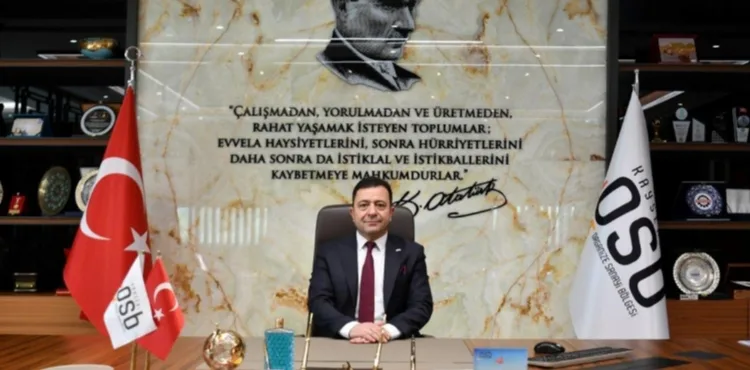 Kayseri OSB Başkanı Yalçın: Kayseri’nin Ocak Ayı İhracatı 310 Milyon Dolar Oldu