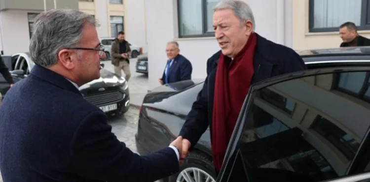HULUSİ AKAR’DAN BAŞKAN ÖZDOĞAN’A ZİYARET