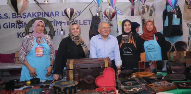 BÜYÜKŞEHİR’DEN KADIN KOOPERATİFLERİNE 10 MİLYON TL’LİK DESTEK
