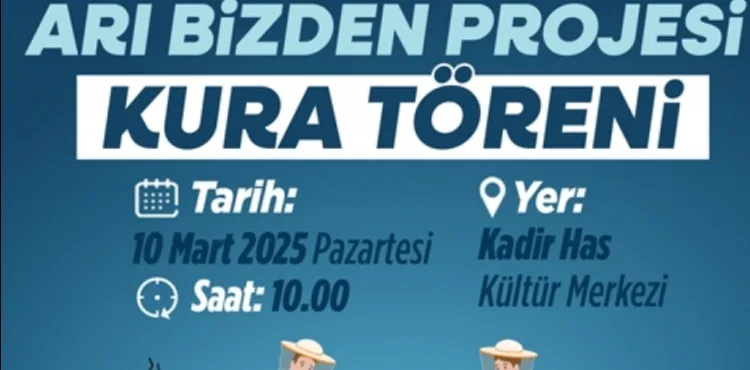 BÜYÜKŞEHİR’İN KOVAN SİZDEN ARI BİZDEN PROJESİ’NDE KURA HEYECANI