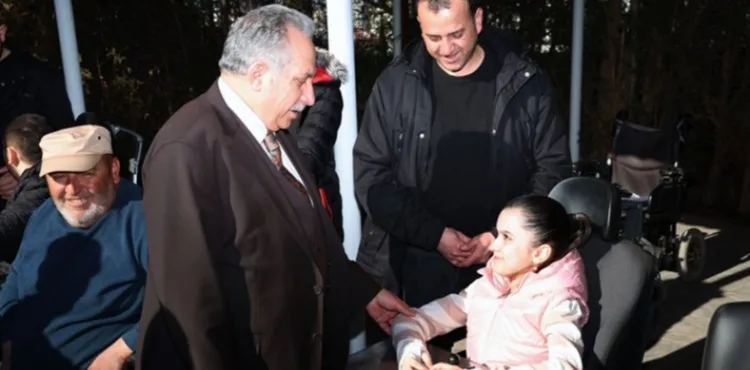 TALAS'TA ENGELLİLERİN YÜZÜ HER ZAMAN GÜLÜYOR