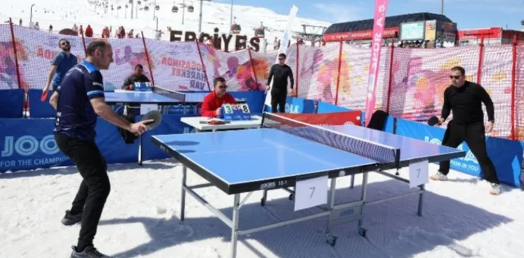 BÜYÜKŞEHİR SPOR A.Ş.’DEN 2200 RAKIMDA ERCİYES MASA TENİSİ TURNUVASI