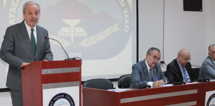 KAYSERİ YÜKSEKÖĞRENİM VE YARDIM VAKFI GENEL KURURULU YAPILDI