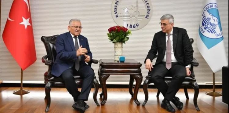 BAKAN MEMİŞOĞLU’DAN BAŞKAN BÜYÜKKILIÇ’A ZİYARET