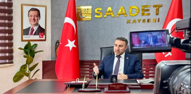 ERDAL ALTUN: “ZAMLA EKONOMİ YÖNETİLMEZ, GÜVENSİZLİKLE GELECEK KURULMAZ”