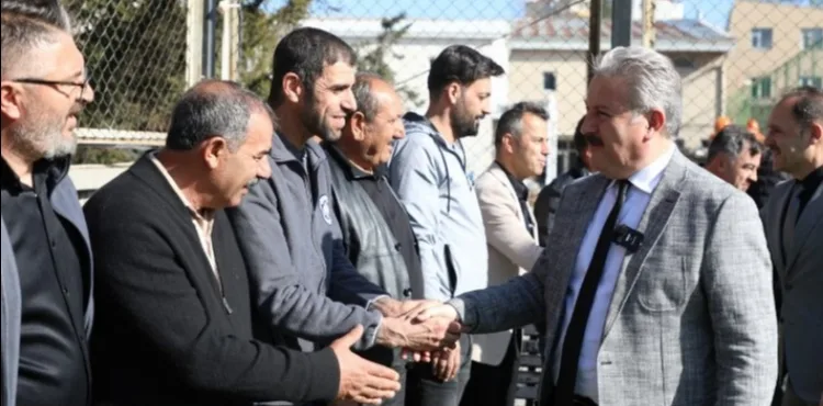 BAŞKAN PALANCIOĞLU, MESAİ ARKADAŞLARI İLE BAYRAMLAŞTI