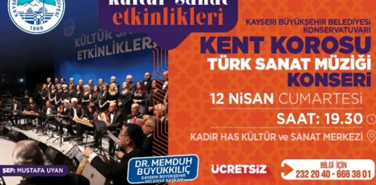 BÜYÜKŞEHİR’DEN HAFTA SONU "KÜLTÜR SANAT" RÜZGÂRI