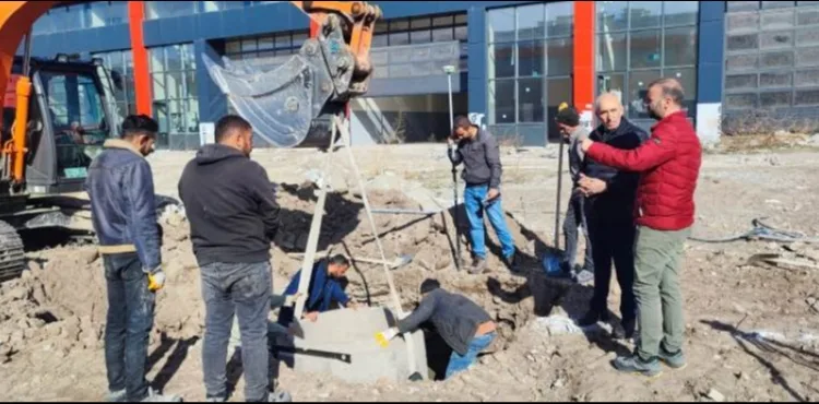 2.Etap Yeşil Yurt Oto Sanayi Sitesi’nde sona yaklaşıldı.