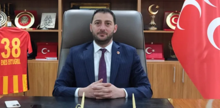 Milliyetçi Hareket Partisi Kayseri İl Başkanı Enes Ertuğrul Kalın’ın basın açıklaması