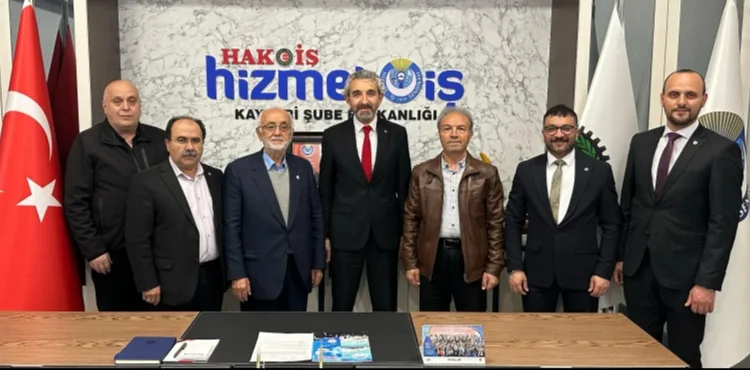 GÖNÜLLÜ KURULUŞLARDAN HİZMET İŞ SENDİKASINA ZİYARET