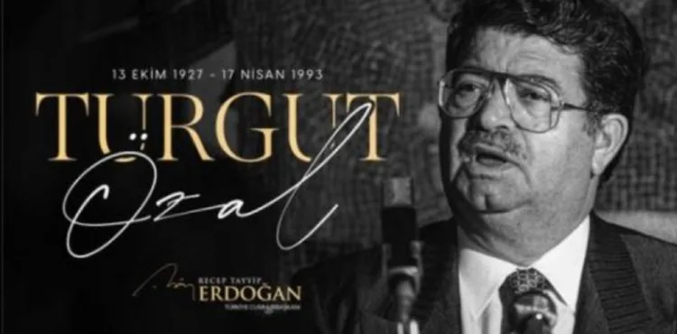 Cumhurbaşkanı Erdoğan, Turgut Özal'ı andı