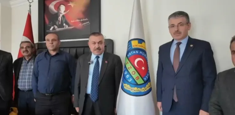 AK Parti Kayseri Milletvekili Şaban Çopuroğlu’ndan Zirai Don Sonrası Çiftçilere Geçmiş Olsun Ziyareti