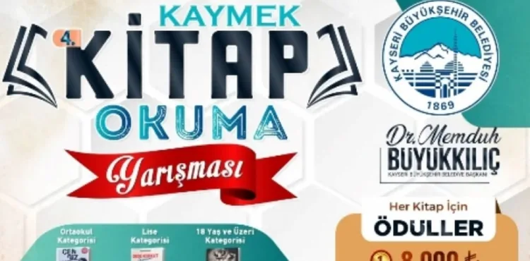 OKUYAN VE OKUTAN ŞEHİRDE BÜYÜKŞEHİR’İN 4'ÜNCÜ KİTAP OKUMA YARIŞMASI’NA BAŞVURULAR BAŞLADI