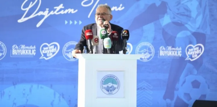 BAŞKAN BÜYÜKKILIÇ’TAN AMATÖR SPORA 27 MİLYON TL’Yİ AŞKIN KATKI