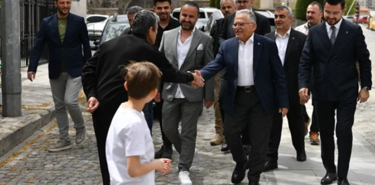 BAŞKAN BÜYÜKKILIÇ: “TARİHİ KAYSERİ MAHALLESİ BİR CAZİBE MERKEZİ HALİNE GELİYOR”