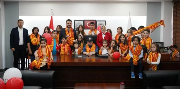 İl Başkanı Okandan’dan Miniklere Kayserispor Sürprizi