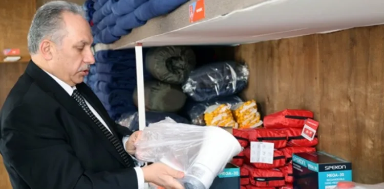 TALAS'TA ACİL DURUM KONTEYNERLERİ GÜVEN VERİYOR