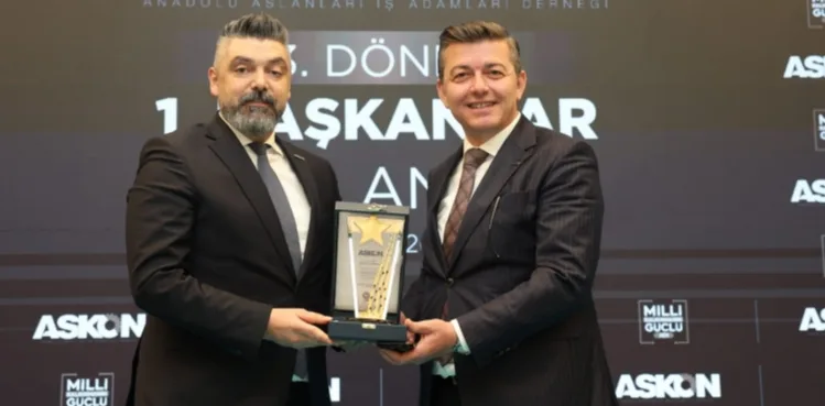 ASKON KAYSERİ ŞUBESİ’NE “ETKİN FAALİYET ÖDÜLÜ”