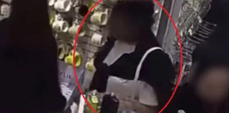 Kayseri'de takı dükkanında hırsızlık kamerada