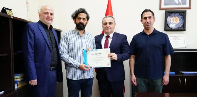 Eğitimci Yazar Tahir Fatih Andı, ERÜ’de Konferans Verdi