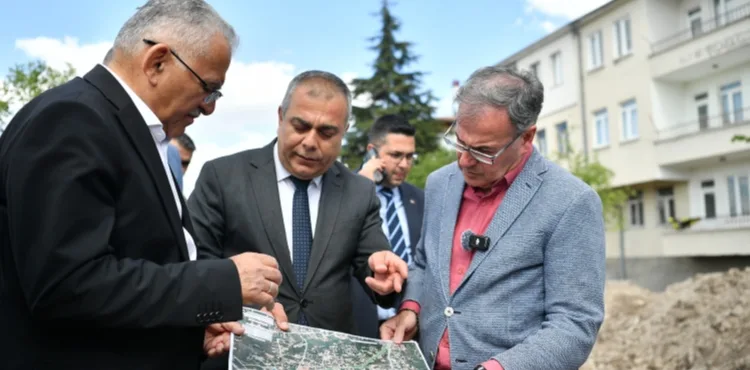 BAŞKAN BÜYÜKKILIÇ, HACILAR’DA 35 MİLYON TL’LİK KASKİ YATIRIMINI İNCELEDİ