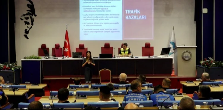 BÜYÜKŞEHİR PERSONELİNE İŞ SAĞLIĞI VE GÜVENLİĞİ SEMİNERİ DÜZENLENDİ