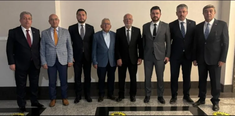 BAŞKAN BÜYÜKKILIÇ, BAŞKENTTE KAYSERİ İÇİN GÜÇ BİRLİĞİ MESAJI VERDİ
