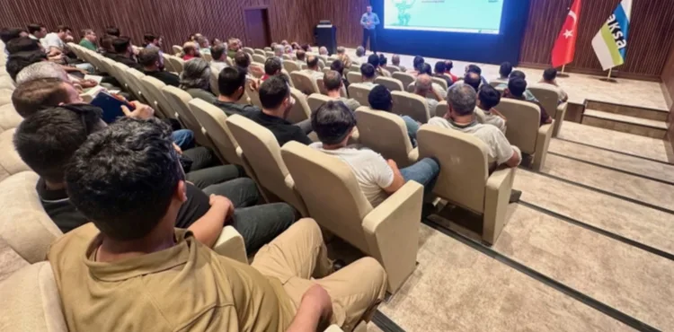 Aksa Kayseri Doğalgaz iç tesisat firmalarına bilgiler aktardı