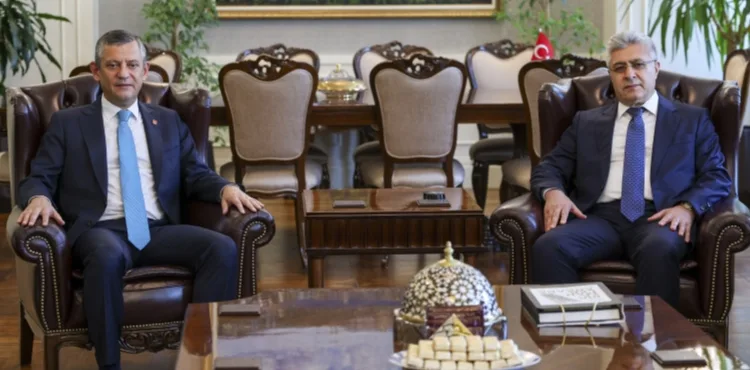 Özgür Özel, Yargıtay Cumhuriyet Başsavcısı Şentürk’ü ziyaret etti