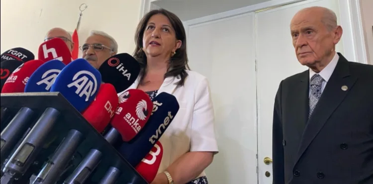 Bahçeli, DEM Parti heyetini kabul etti