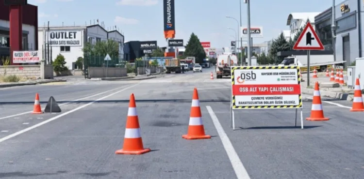 Kayseri OSB’de 2025 asfalt sezonu açıldı