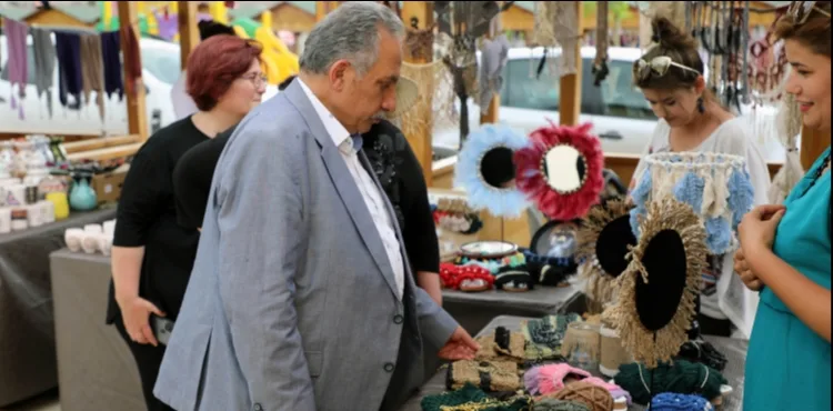 TALAS'TA BU PAZAR AYIN İKİNCİ “MAHARETLİ ELLER”İ
