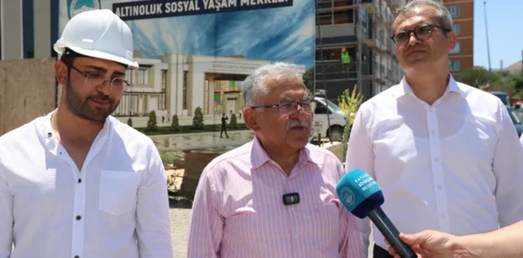 ALTINOLUK SOSYAL YAŞAM MERKEZİ’Nİ İNCELEYEN BAŞKAN BÜYÜKKILIÇ’TAN “ESER VE HİZMET SİYASETİ” VURGUSU