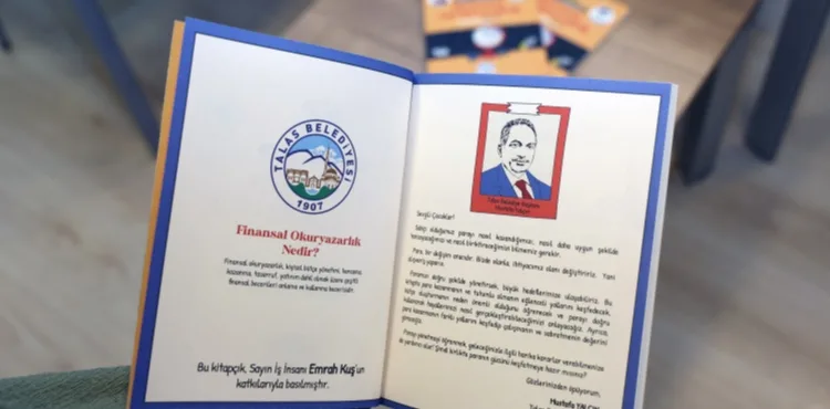 TALAS BELEDİYESİ’NDEN ÇOCUKLARA ÖZEL “FİNANSAL OKURYAZARLIK” KİTABI