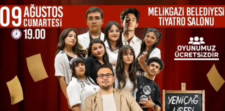 MELİKGAZİ'DE PERDE ARKASI TİYATRO OYUNU SAHNELENECEK