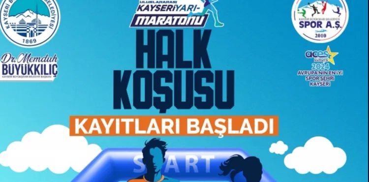 BÜYÜKŞEHİR SPOR A.Ş.’NİN DÜZENLEDİĞİ YARI MARATONUN HALK KOŞUSUNA KAYITLAR BAŞLADI