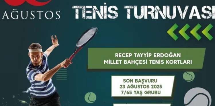 ZAFER BAYRAMI COŞKUSU BÜYÜKŞEHİR İLE TENİS KORTLARINA TAŞINIYOR